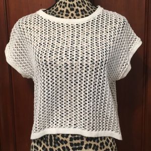 DONATED! NY Collection Open Knit Sweater Top